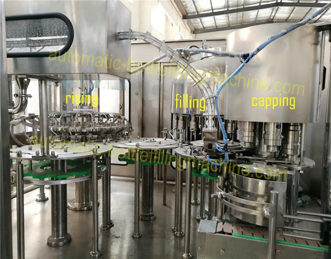 Zuivere/Mineraalwater Bottelmachine, PLC Kleinschalige het Water Bottelarij van de Programmacontrole 0