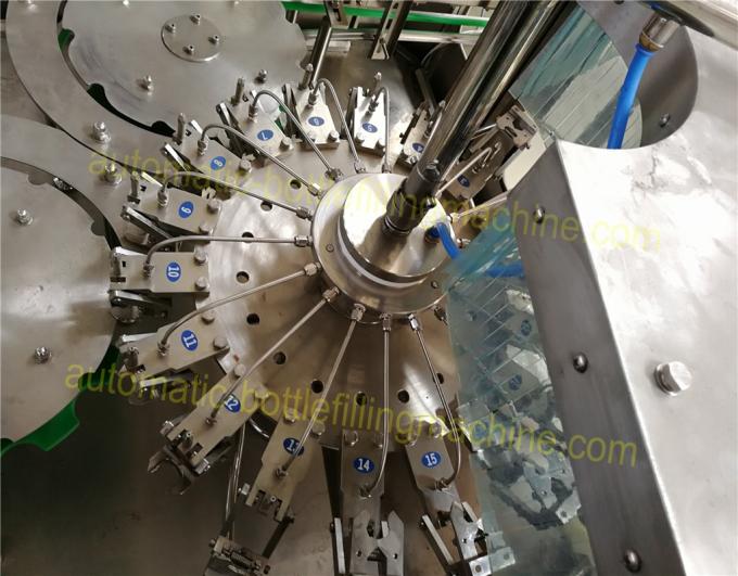 Zuivere/Mineraalwater Bottelmachine, PLC Kleinschalige het Water Bottelarij van de Programmacontrole 1